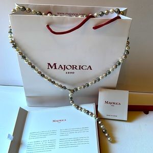 Majorica 36” Pearl Necklace